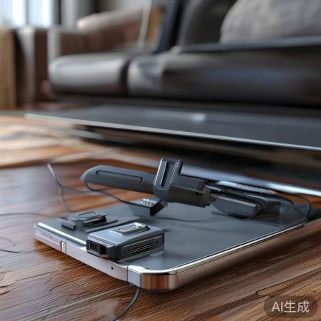 查看设备接口，按需选择接口连接