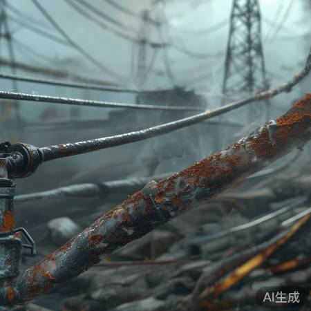 腐蚀性气体致线路发红