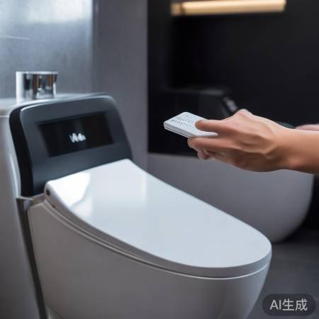 遥控马桶圈，一键操作便捷。
