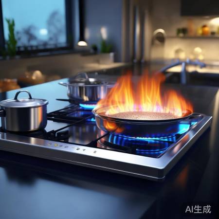 “火力强大，热效率高，烹饪快！