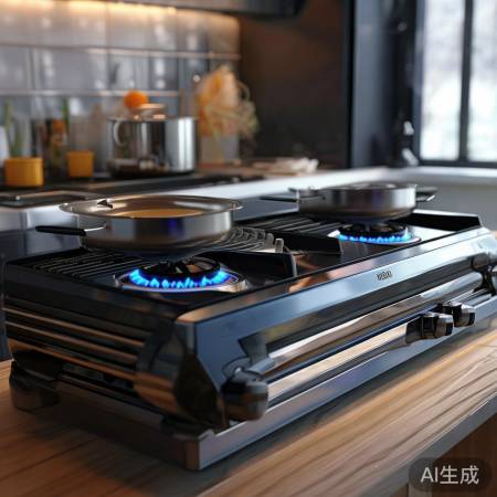 多功能燃气灶,美的厨房好帮手