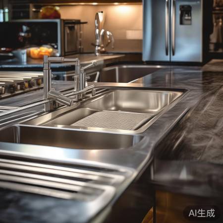 厨房黄金三角区,水槽提升烹饪效