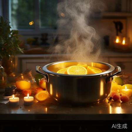 厨房除味小窍门:柠檬橙皮香薰助