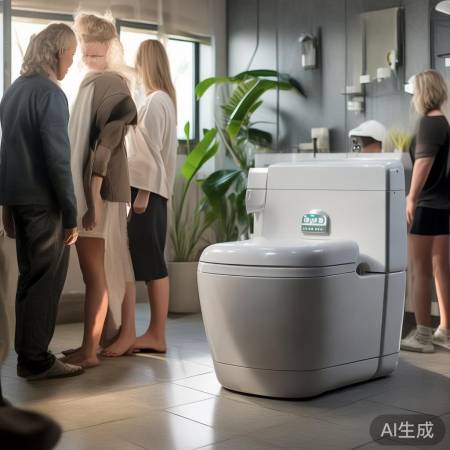 mopo智能马桶，电池低自动节