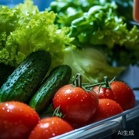 Hamzy冰箱：鲜蔬沙拉达人秘