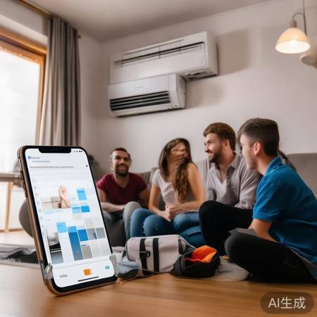 空调维修新体验:手机预约,师傅