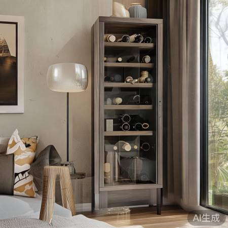 酒柜摆件,风格要搭!