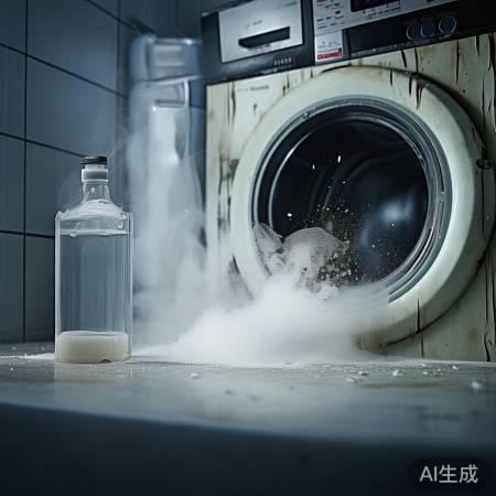 定期清洁洗衣机，白醋消毒除垢